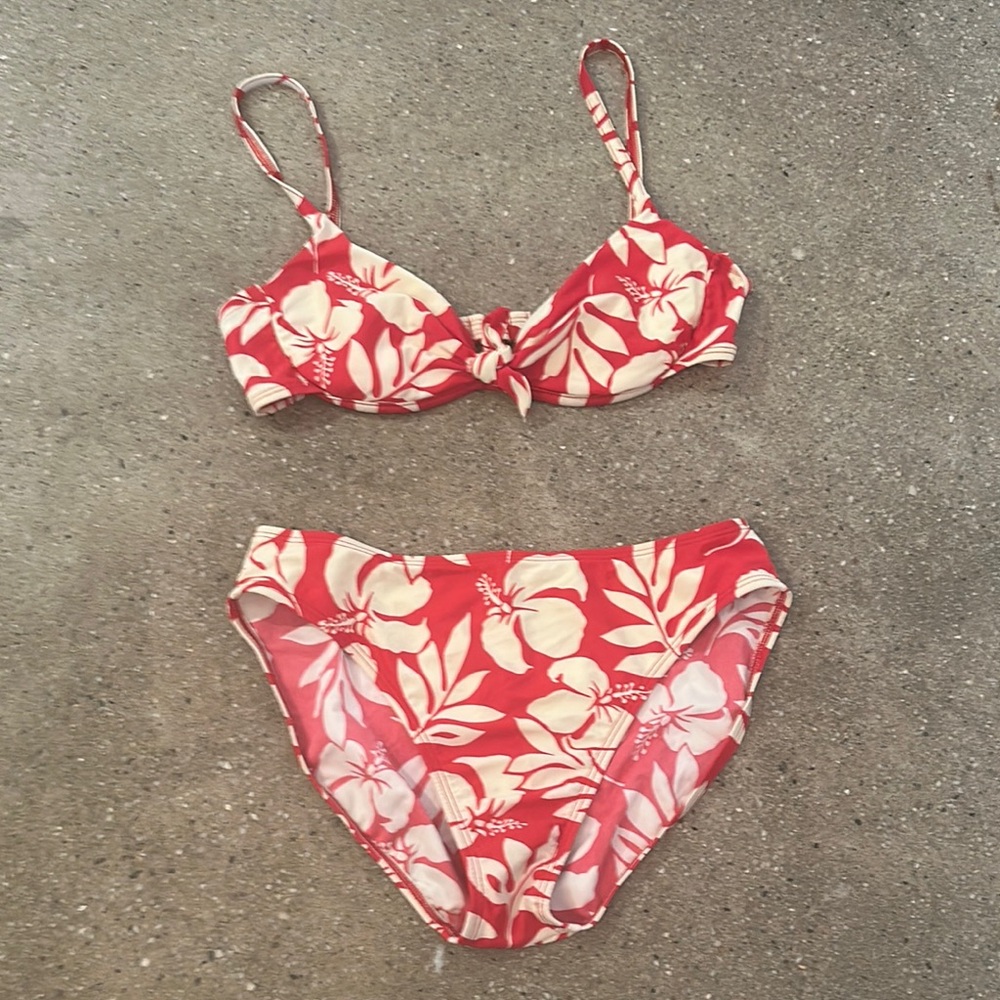 Baja Vlue Vintage Florala Bikini Set